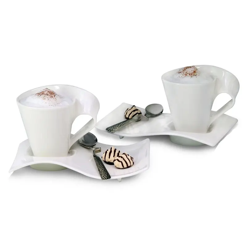 Villeroy & Boch New Wave Espresso And Cappuccino Set For Two 1