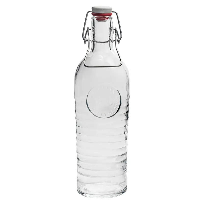 Vintage-Style 1.2L Glass Swing Top Bottle By Officina 1825 1