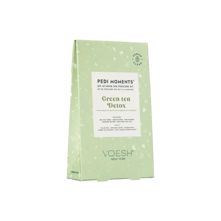 Voesh Green Tea Detox At-Home Pedicure Kit – Refreshing Foot Therapy 1