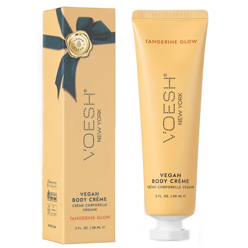 Voesh Plant-Based Body Cream – Tangerine Glow Fragrance, 3 Oz 1