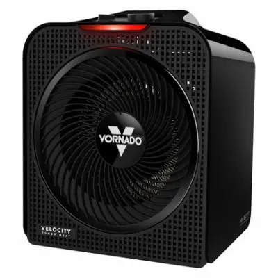 Vornado Velocity 4+ Heater – Adjustable 3-Setting Room Warmer In Black 1
