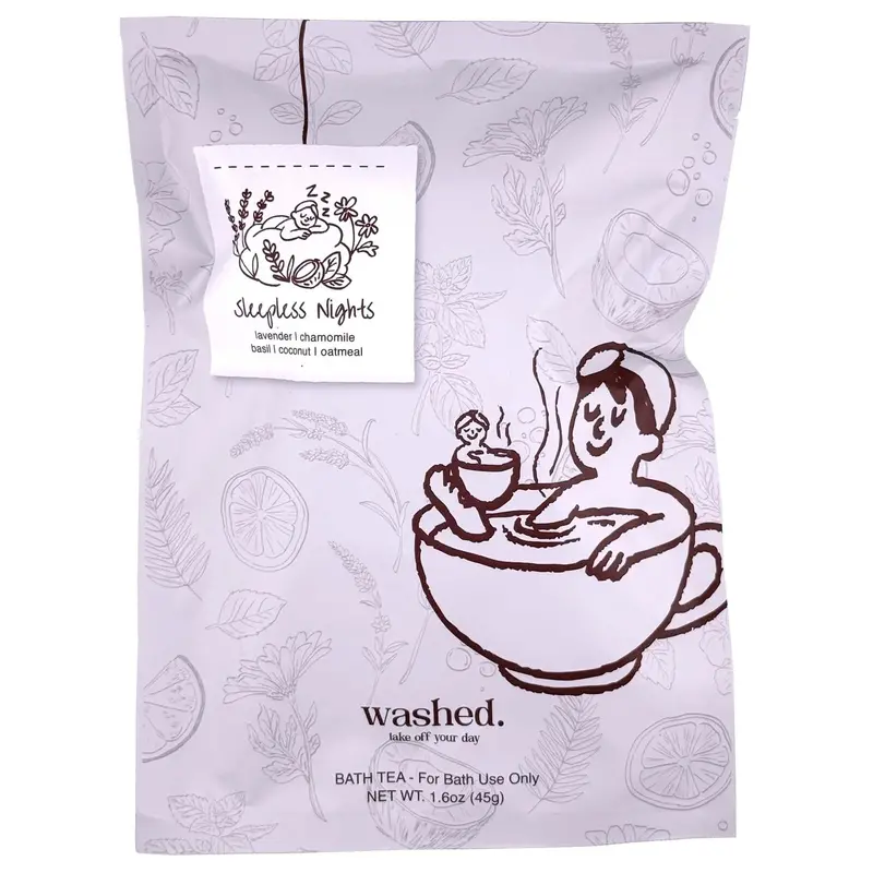 Washed Bath Tea Single-Dose Sachet – For Restless Sleep 1