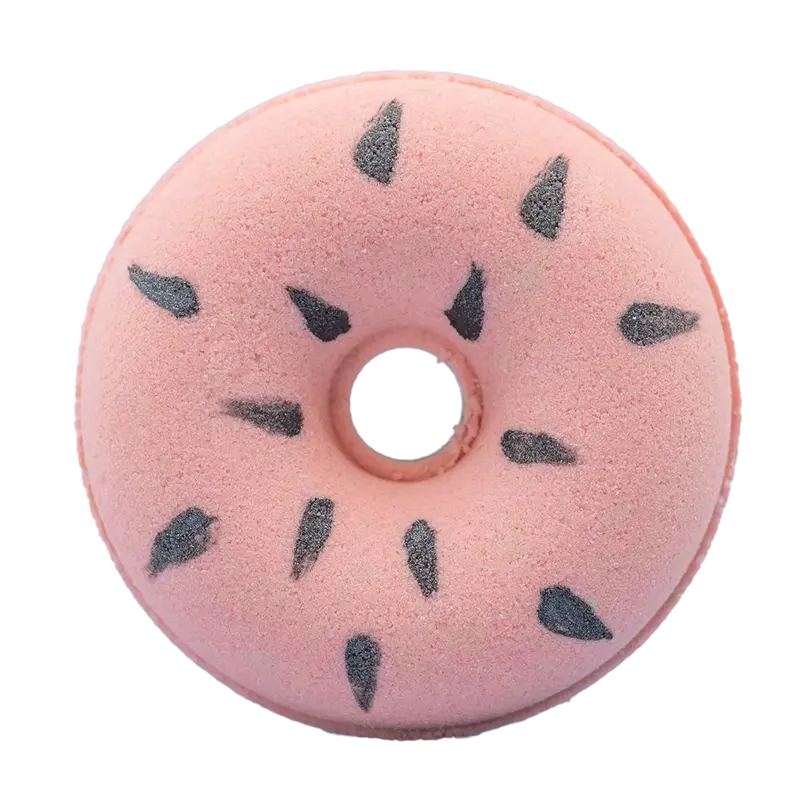 Watermelon Scented Donut-Shaped Bath Bomb 1