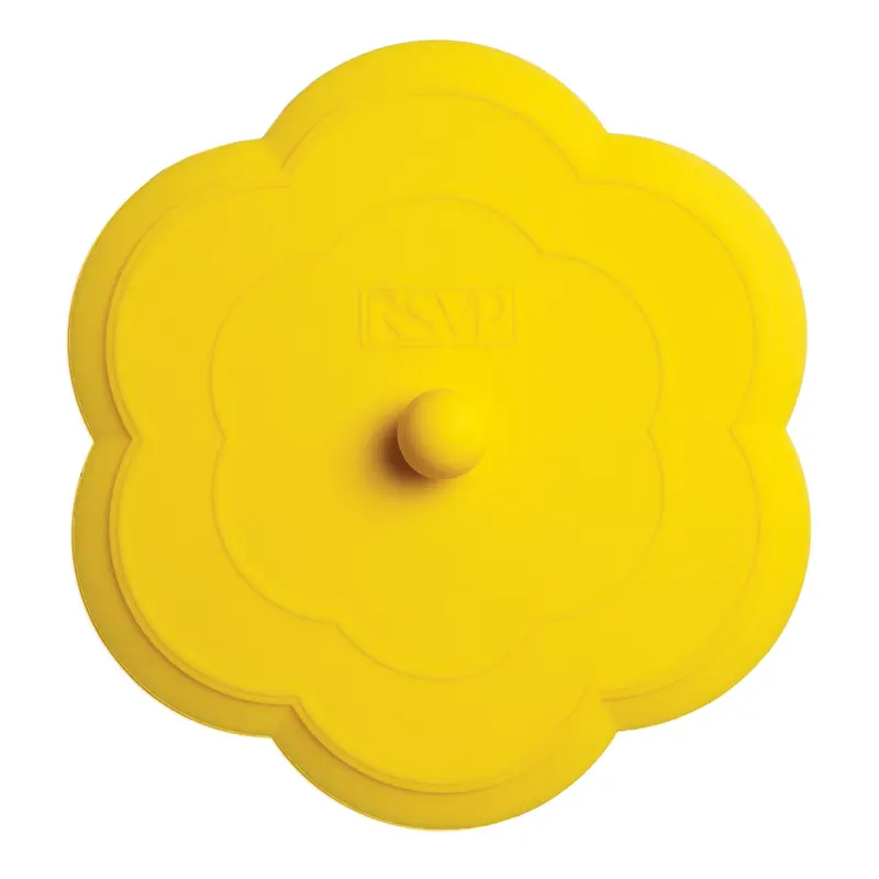 Yellow Blossom-Themed Sink Stopper 1