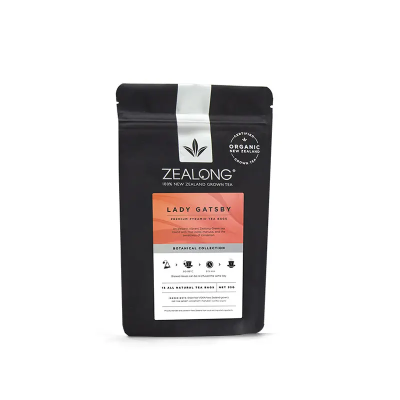 Zealong Organic Lady Gatsby Tea Bags 1