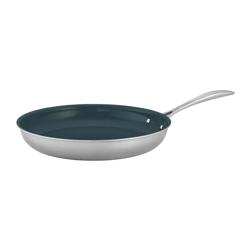 Zwilling Clad Cfx 12-Inch Ceramic Nonstick Stainless Steel Fry Pan 1
