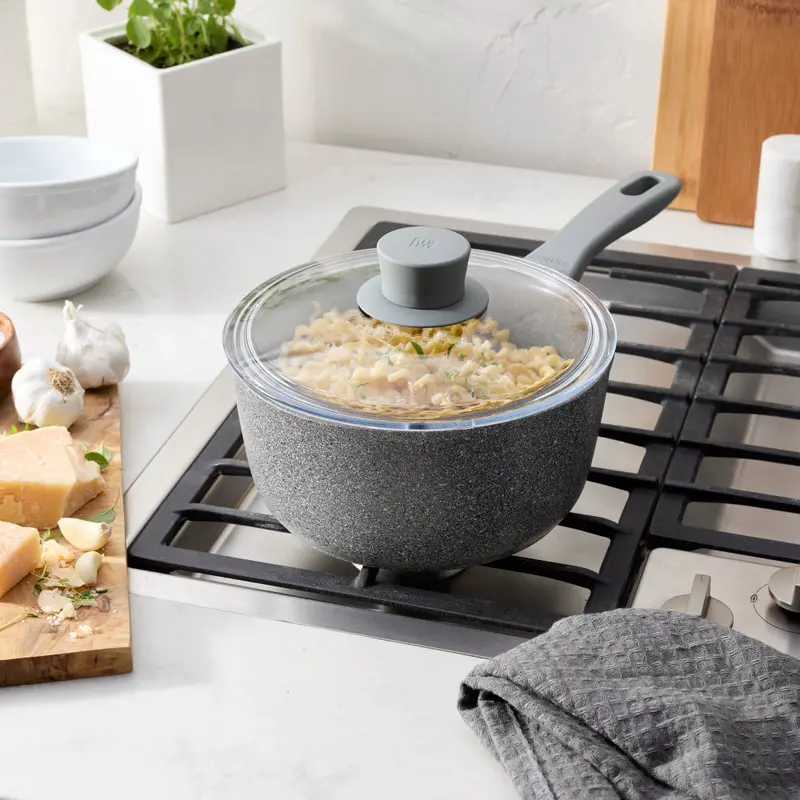 Zwilling Parma Plus Aluminum Nonstick Saucepan With Glass Lid 1