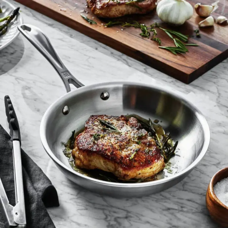 Zwilling Spirit 3-Ply Stainless Steel Frying Pan – No-Lid Version 1
